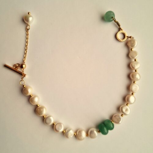 Multi Pearl Mixed Coloured Bracelet - Image 5