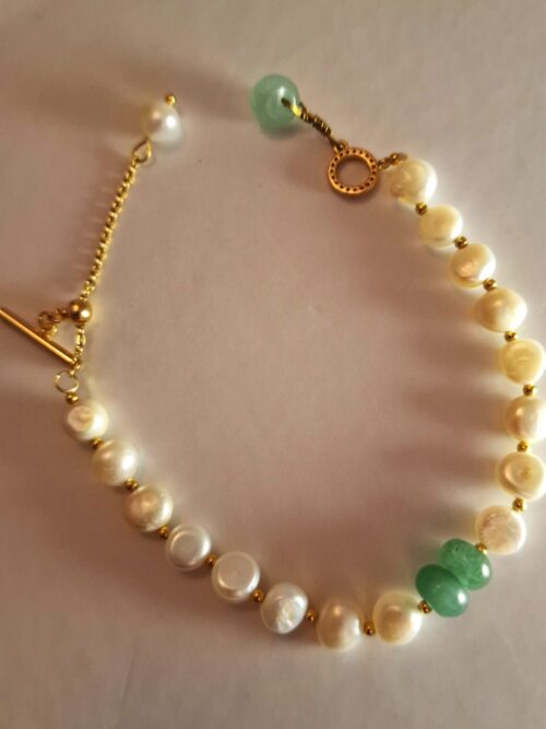 Multi Pearl Mixed Coloured Bracelet - Image 6