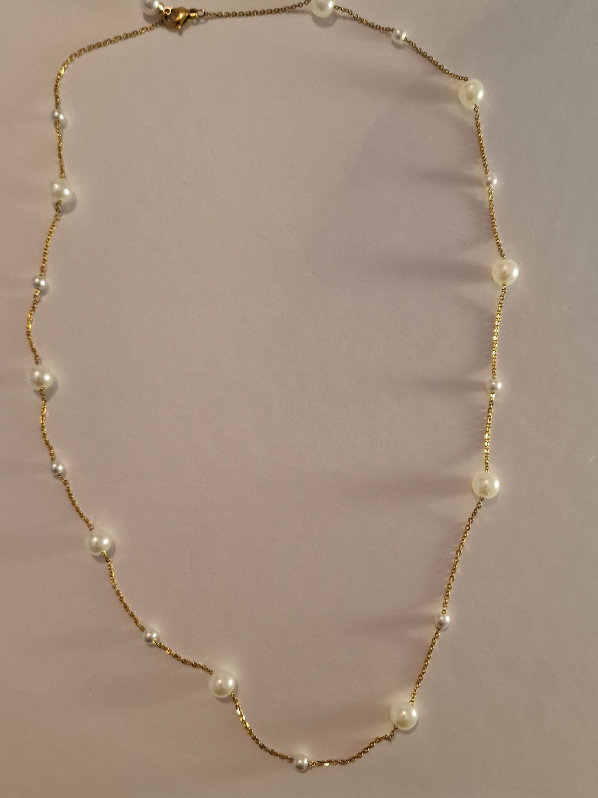 Pearl Gold Necklace