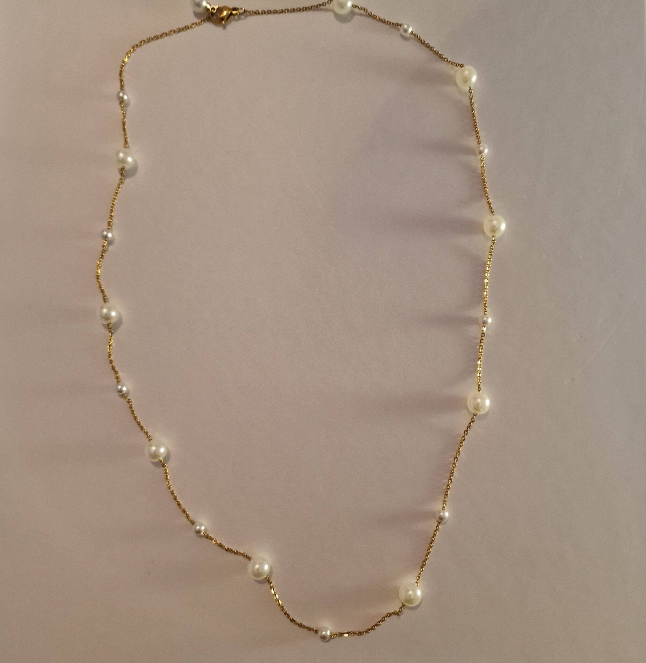Pearl Gold Necklace
