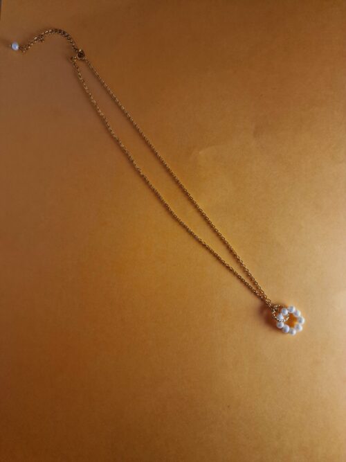 Ring Pearl Necklace
