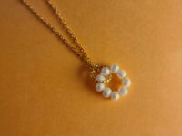 ring pearl necklace
