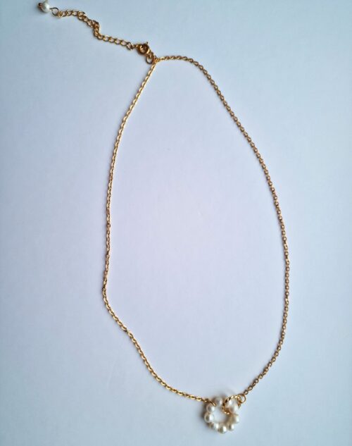 Ring Pearl Necklace