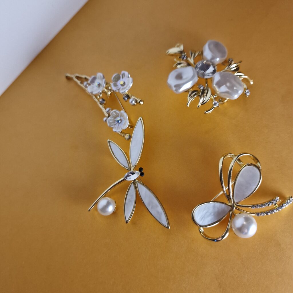 selection of earrings