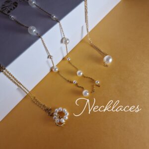 collection of necklaces